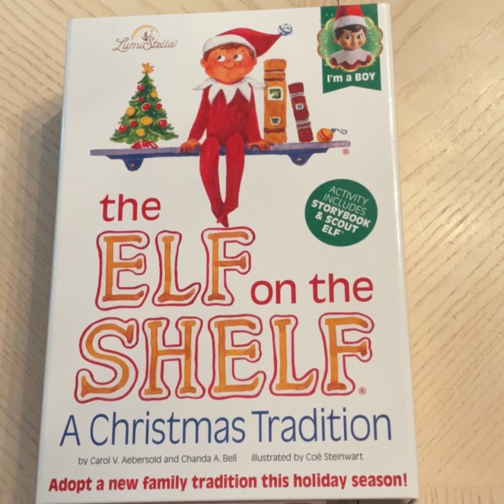 Elf on the Shelf Blue Eyed Boy A Christmas Tradition